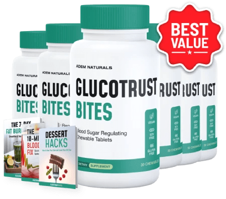 GlucoTrust Bites 6 bottles buy